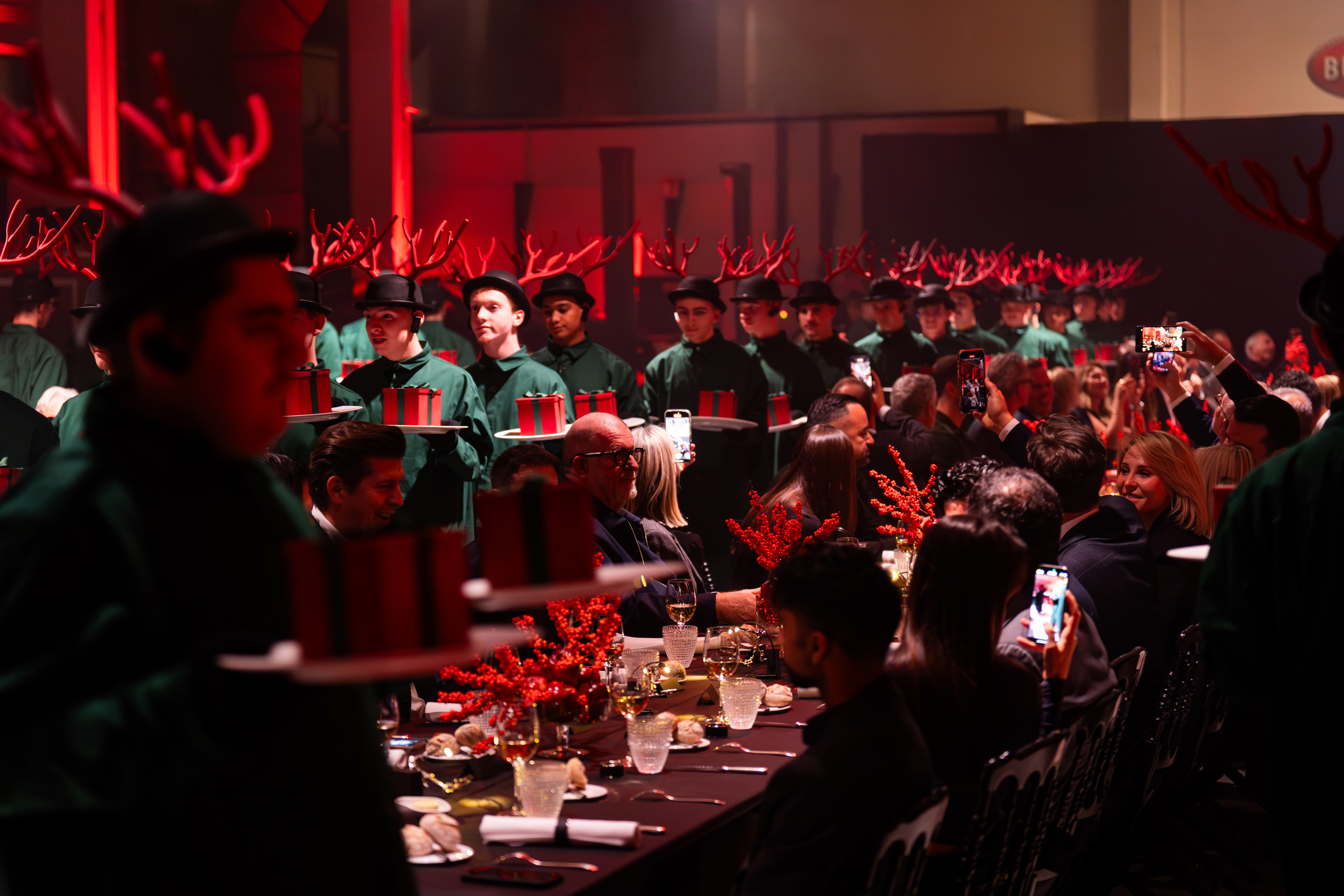 Bugatti welcomed customers for the traditional “Soirée de Noël”.